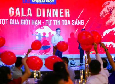 DỰ &Aacute;N GALA DINNER QU&Acirc;N ĐẠT GROUP &ndash; EMERALD NHA TRANG